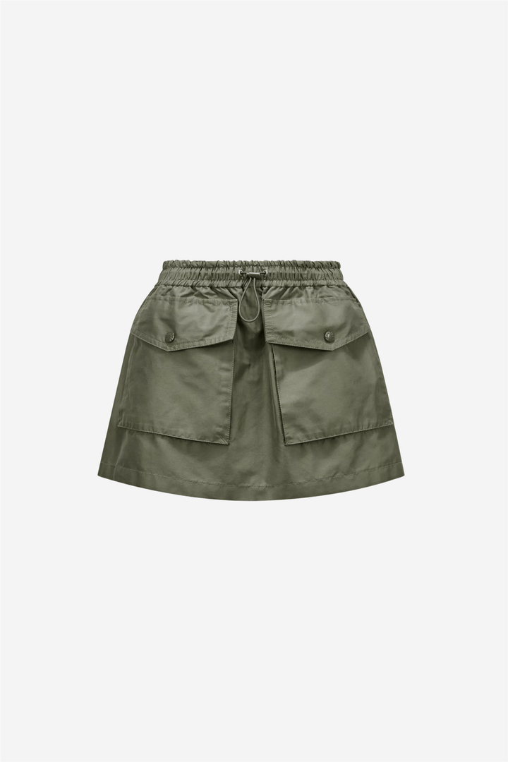 Moncler Skjørt Taffeta Mini Skirt Turquoise