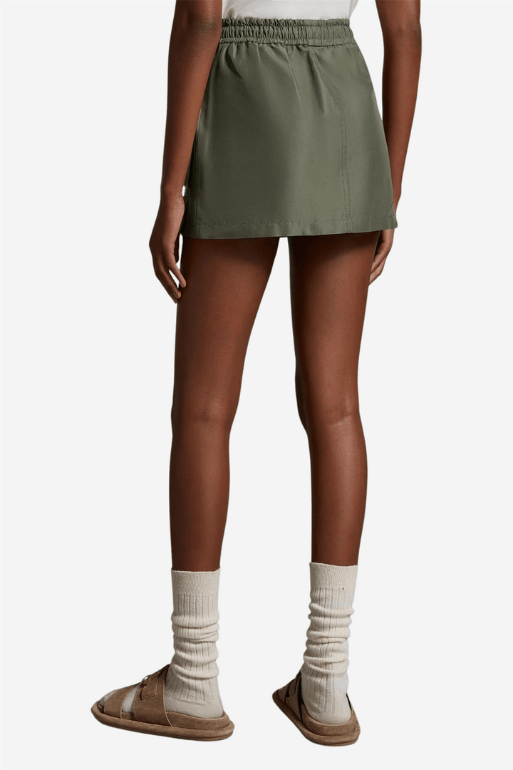 Moncler Skjørt Taffeta Mini Skirt Turquoise