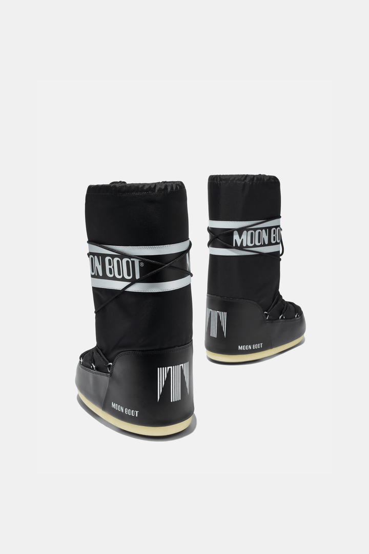 Moon Boot Sko Icon Nylon Boots Black