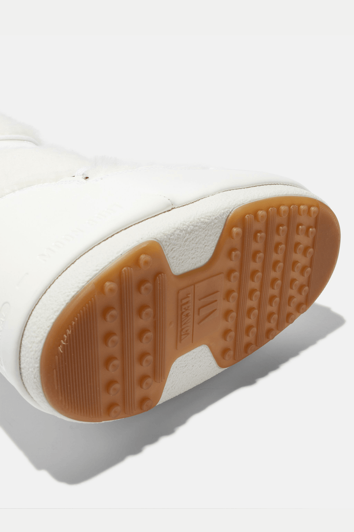 Moon Boots Sko Icon White Faux-Fur Boots