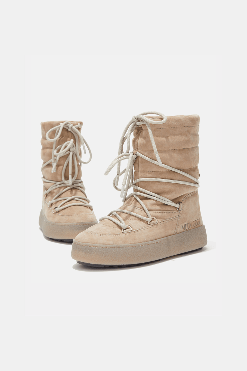 Moon boot pulse mid beige hotsell