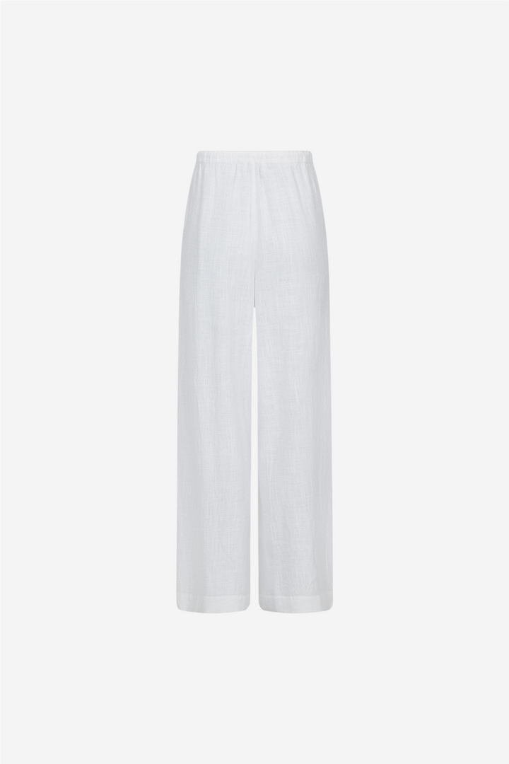 Neo Noir Bukser & jeans Lissabon Soft Linen Pants White