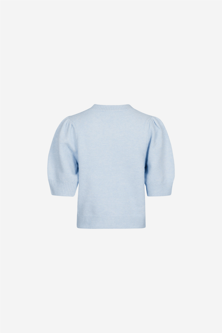 Neo Noir Genser & Cardigan Trudy Knit Cardigan Light Blue