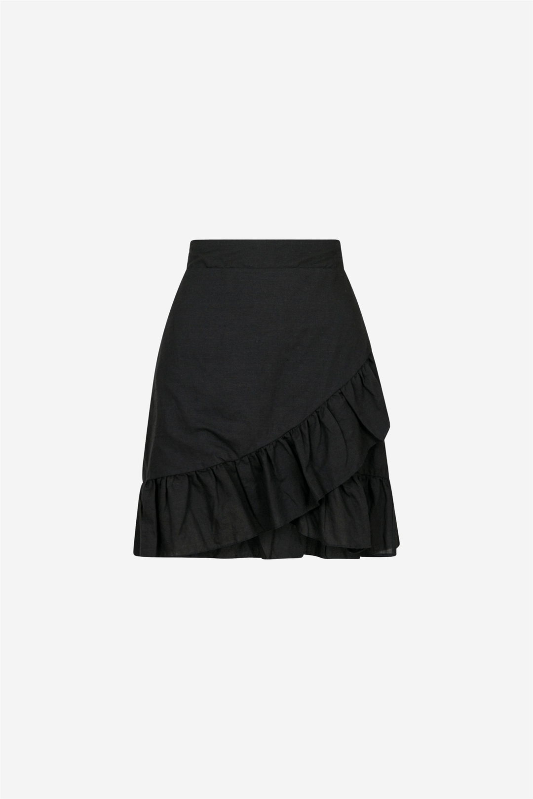 Neo Noir Skjørt Bekka Linen Skirt Black