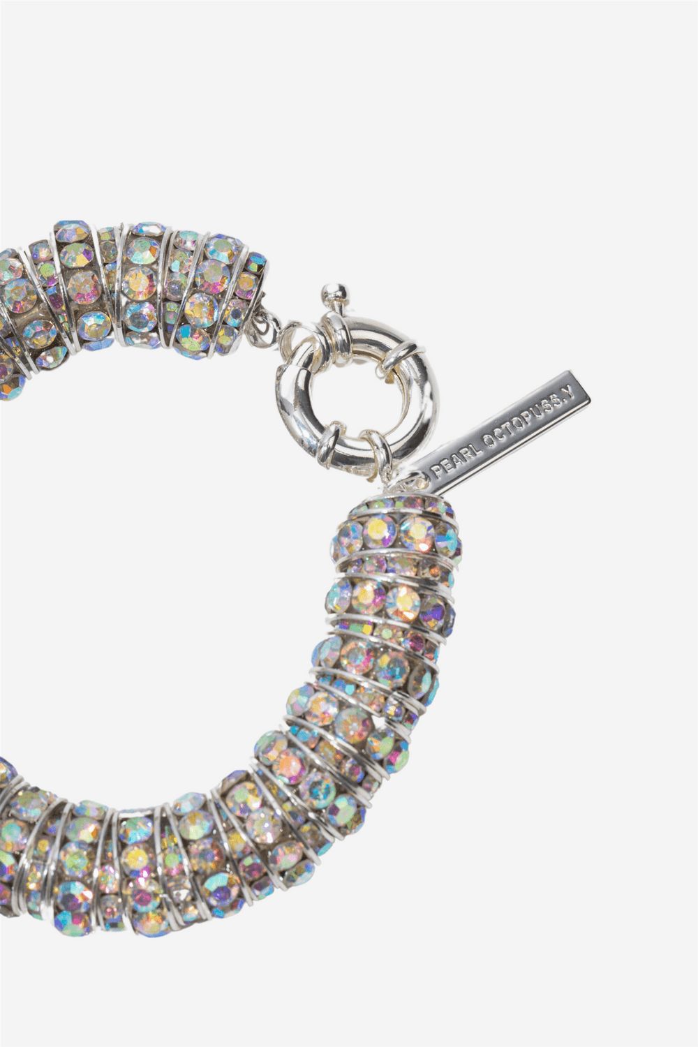 Pearl Octopuss.y Smykker Fat Diamond Bracelet Silver