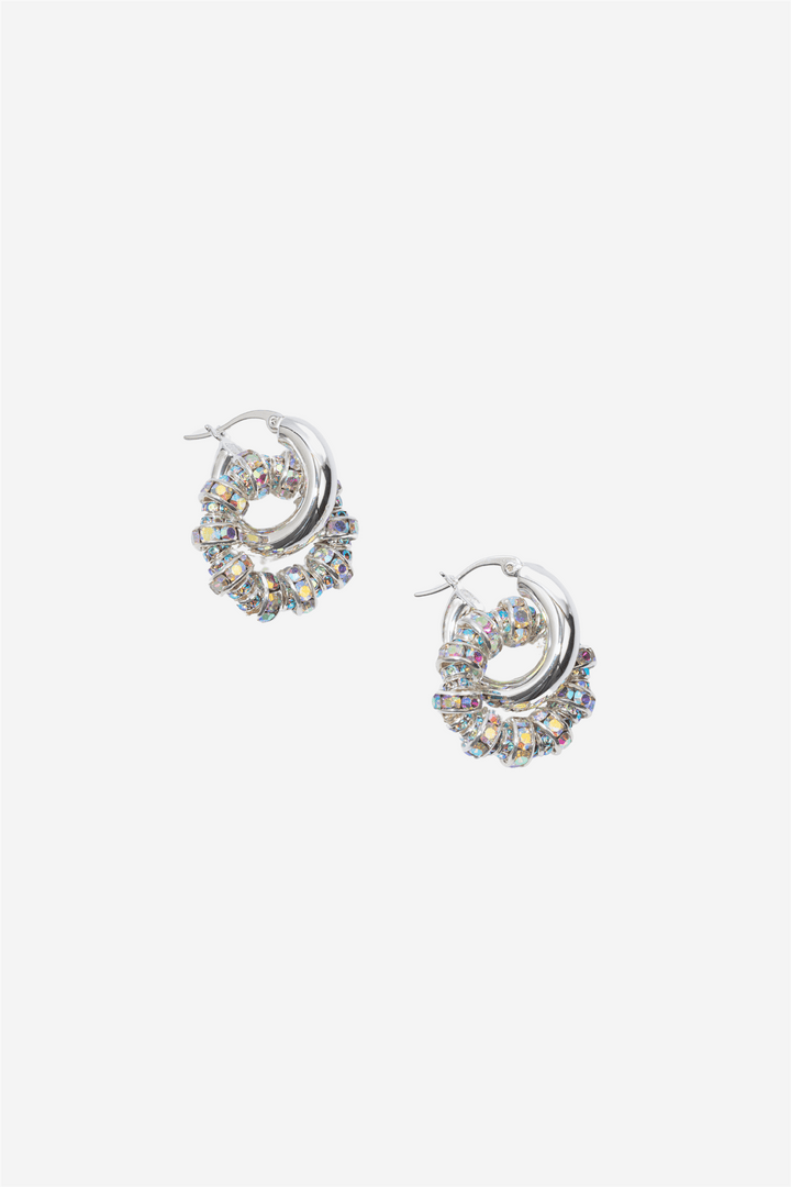 Pearl Octopuss.y Smykker Les Créoles Petites Silver