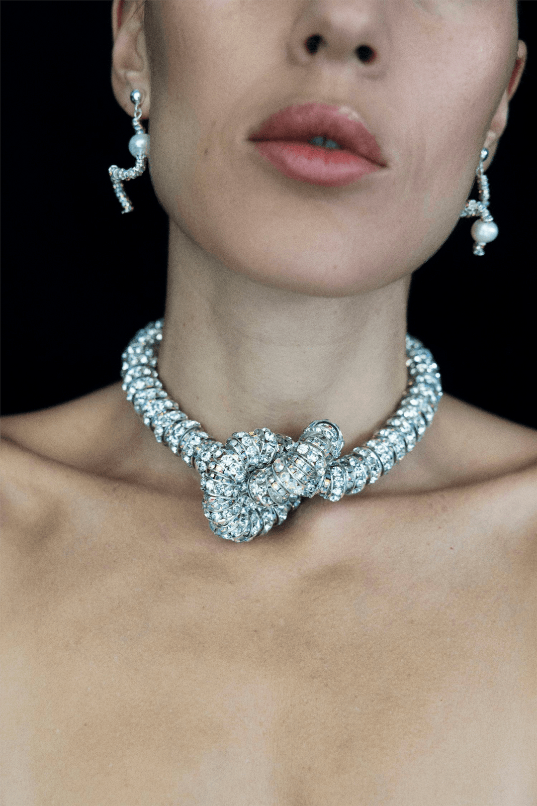 Pearl Octopuss.y Smykker Tiny Silver Snakes