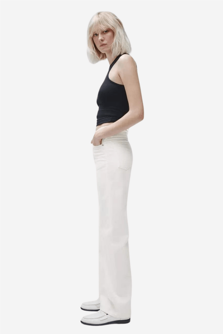 Rag & Bone Bukser & jeans Featherweight Logan Ecru