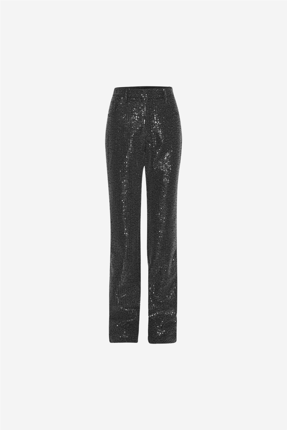 Rotate Bukser & jeans Twill Sequin Jeans Black