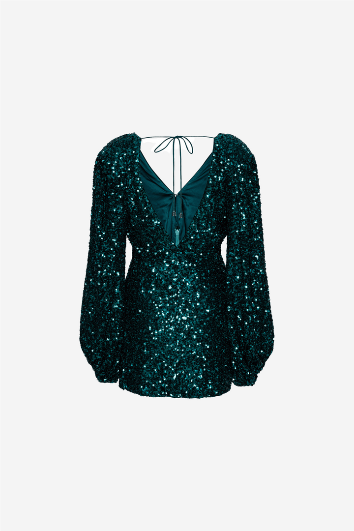 Rotate Kjoler & jumpsuits Sequins Mini Flowy Dress