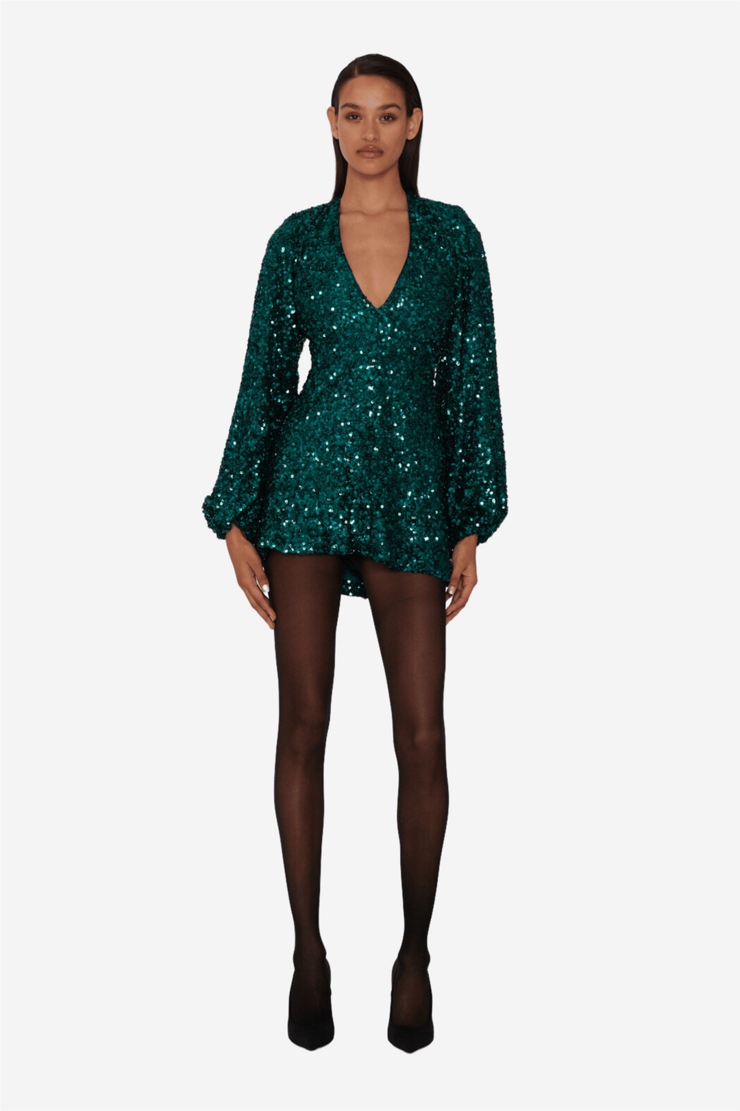 Rotate Kjoler & jumpsuits Sequins Mini Flowy Dress
