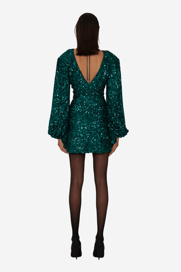 Rotate Kjoler & jumpsuits Sequins Mini Flowy Dress