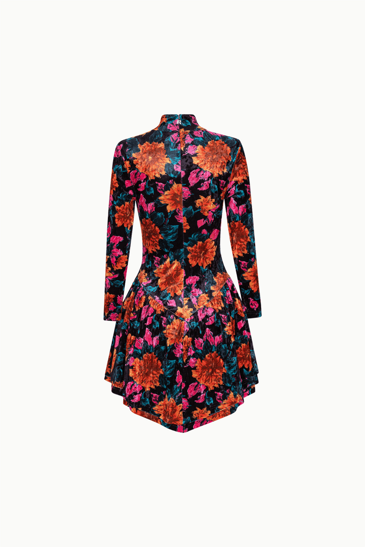 Rotate Kjoler & jumpsuits Velvet Mini Ls Dress