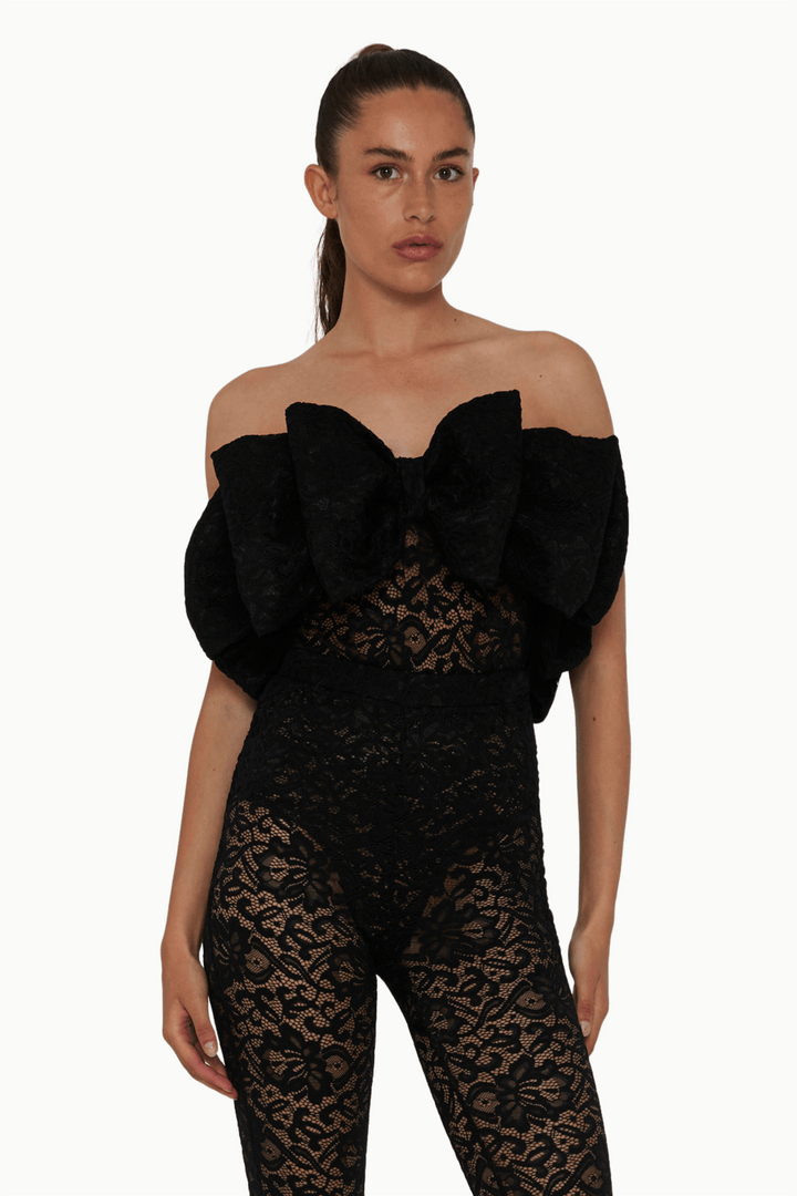 Rotate Topper & t-skjorter Lace Bow Body