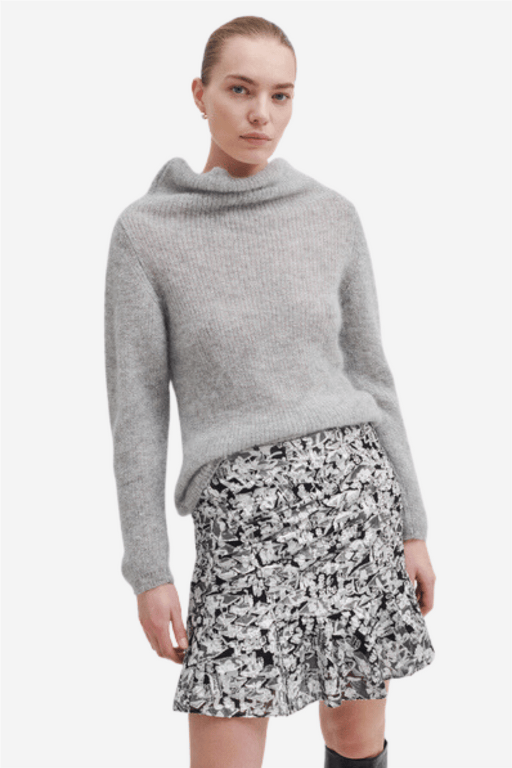 Second Female Skjørt Doodle Skirt Black