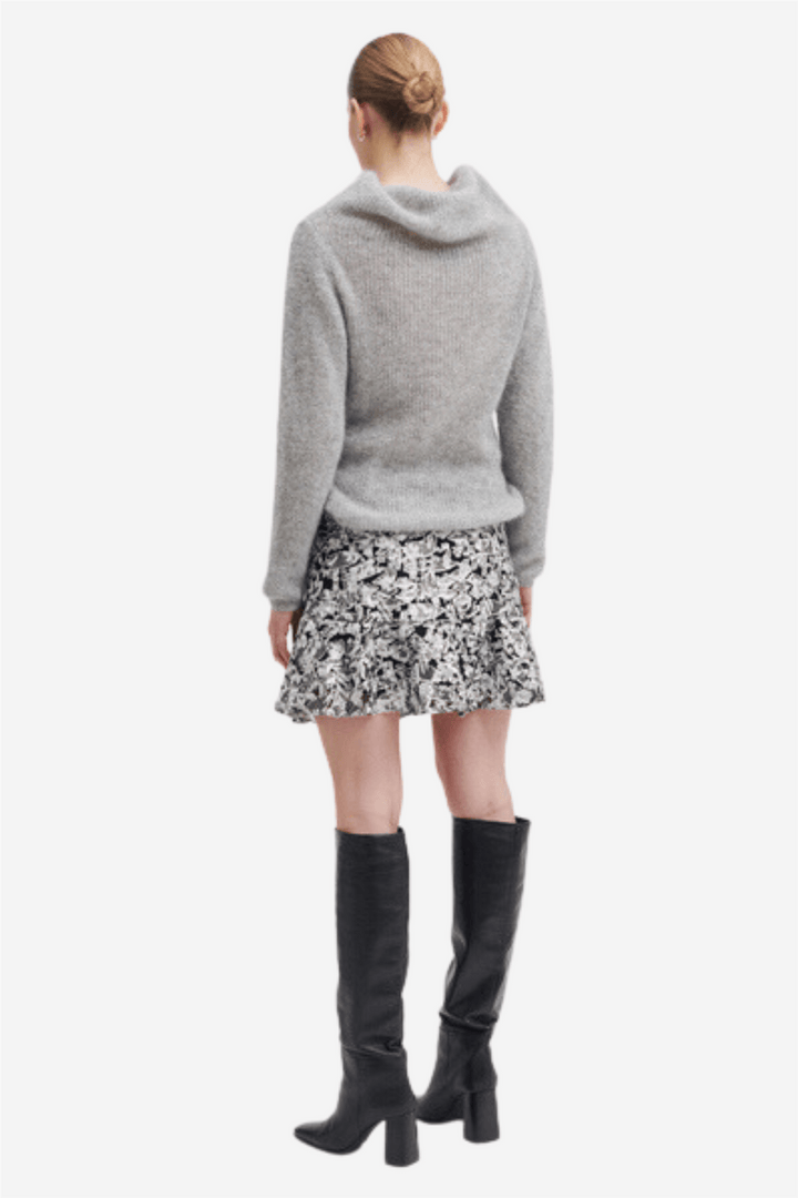 Second Female Skjørt Doodle Skirt Black