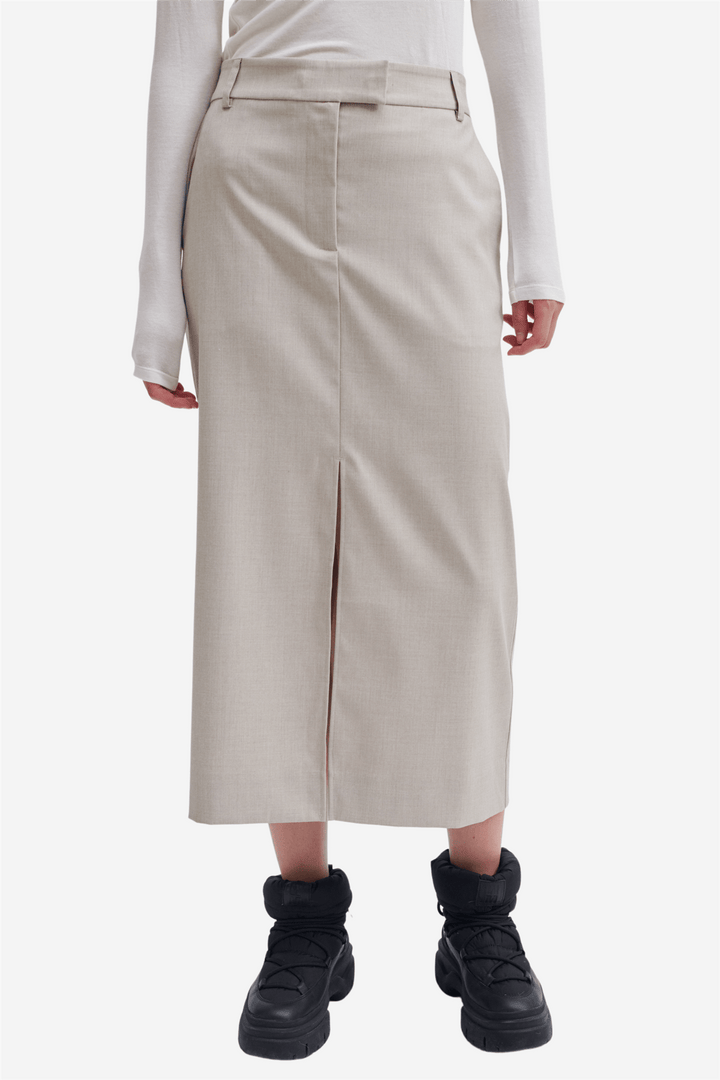 Second Female Skjørt Sharo Skirt Roasted Cashew