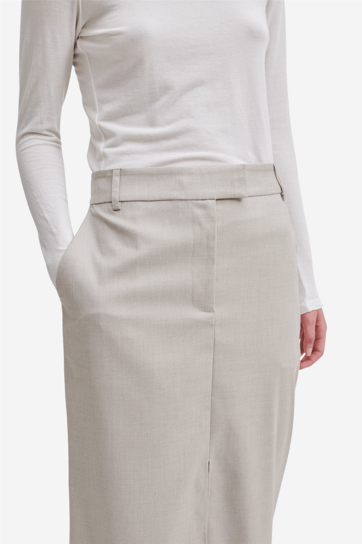 Second Female Skjørt Sharo Skirt Roasted Cashew