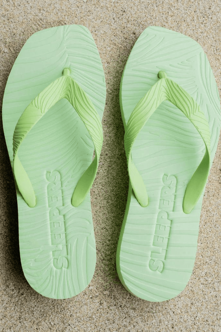 Sleepers Sko Tapered Platform Sap Green