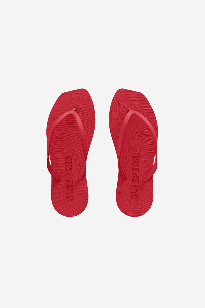 Sleepers Sko Tapered Red