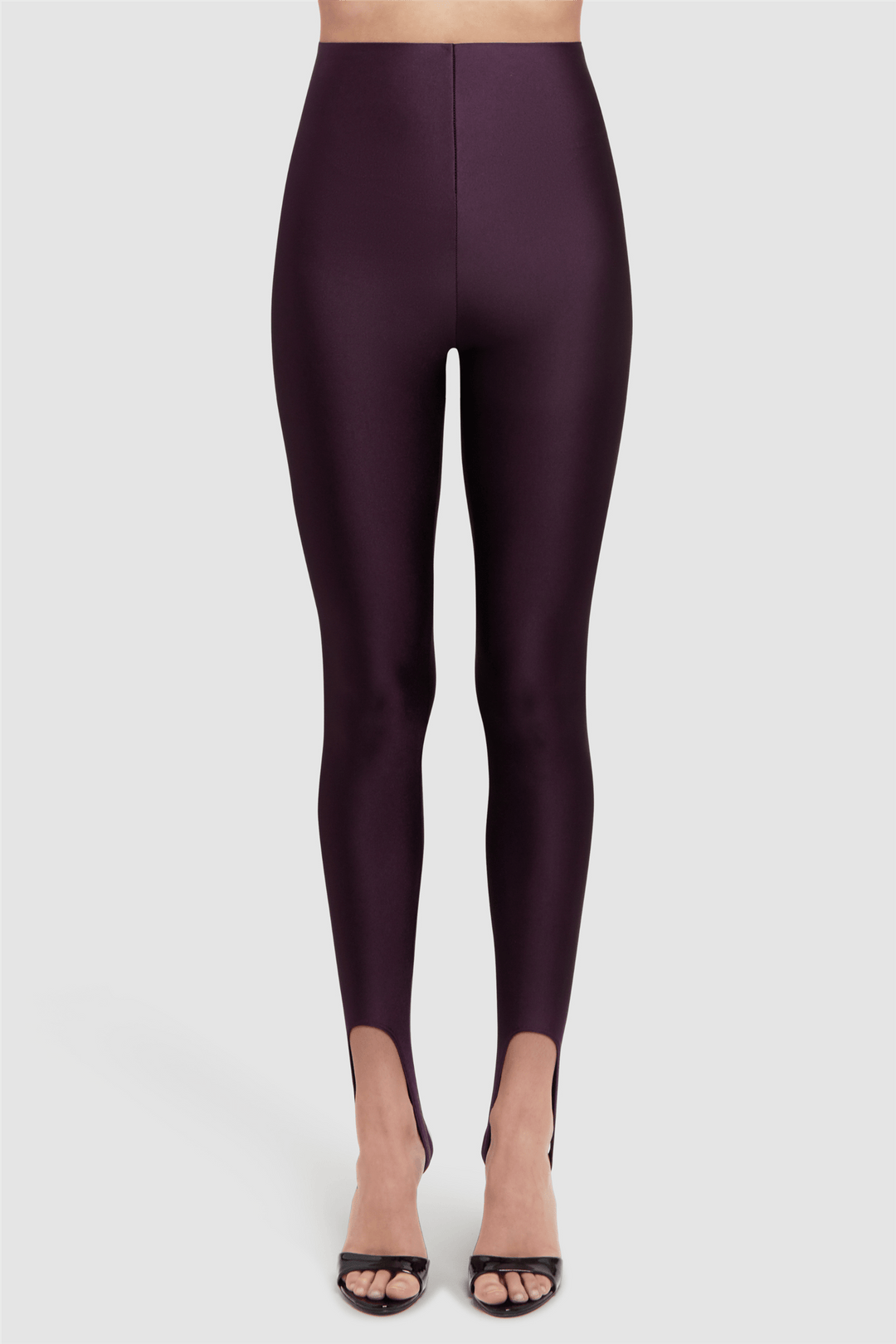 The Andamane Bukser & jeans New Holly Stirup 80's Leggings Rouge Noir