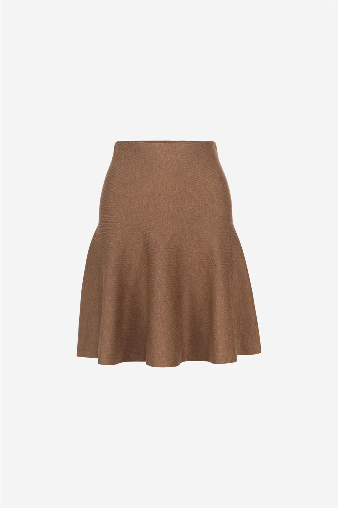 Triny Merino Skirt Khaki Beige