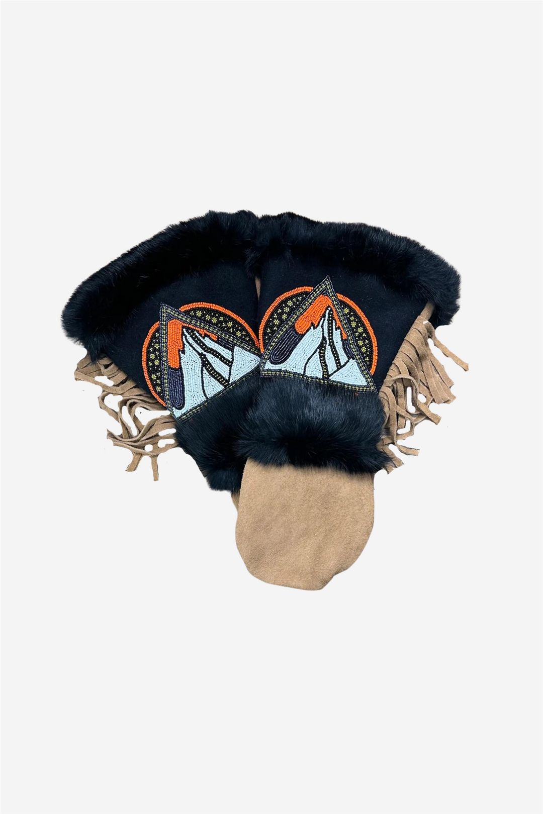 Pekan leather mittens