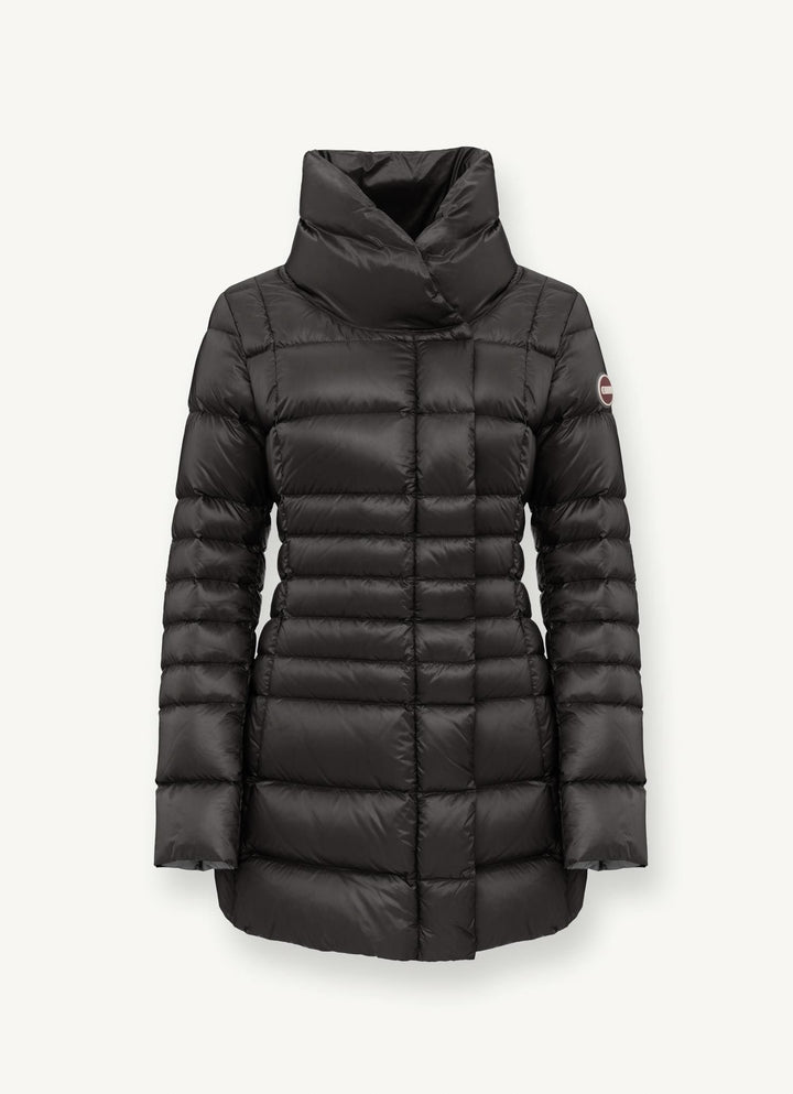 Colmar Dunjakke LONG PUFFER DOWN JACKET BLACK