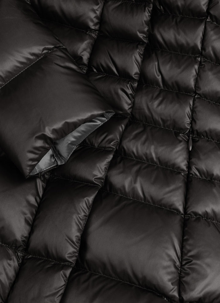 Colmar Dunjakke LONG PUFFER DOWN JACKET BLACK
