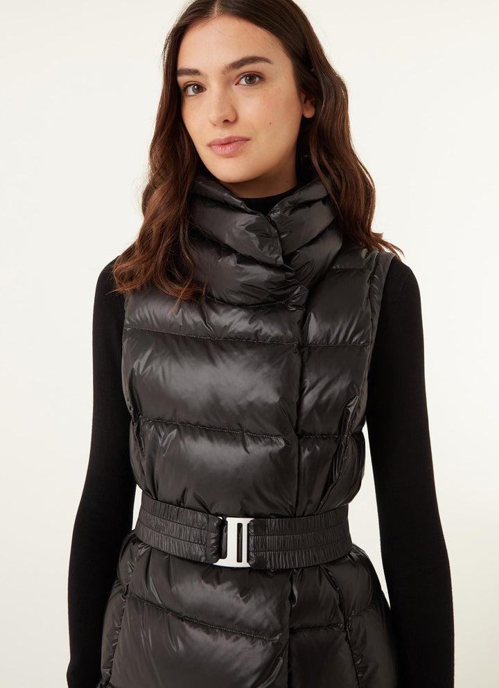 Colmar Vest GLOSSY WOMENS VEST BLACK