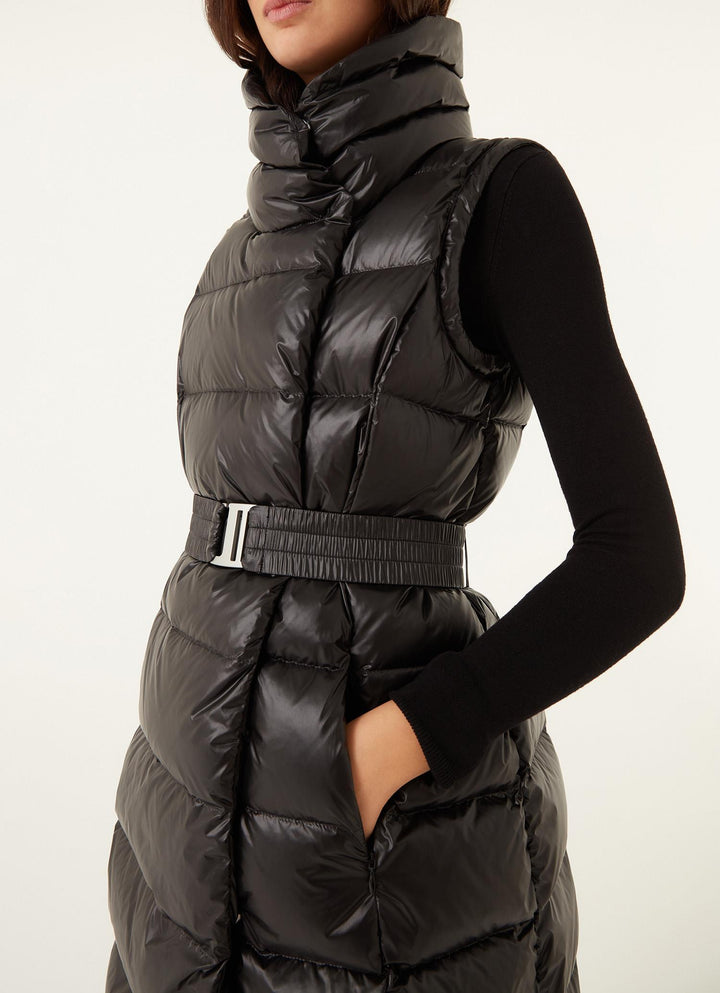 Colmar Vest GLOSSY WOMENS VEST BLACK