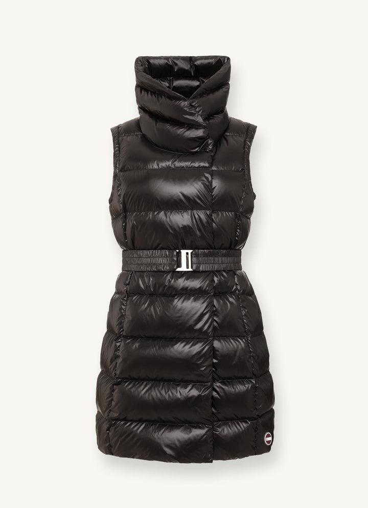 Colmar Vest GLOSSY WOMENS VEST BLACK