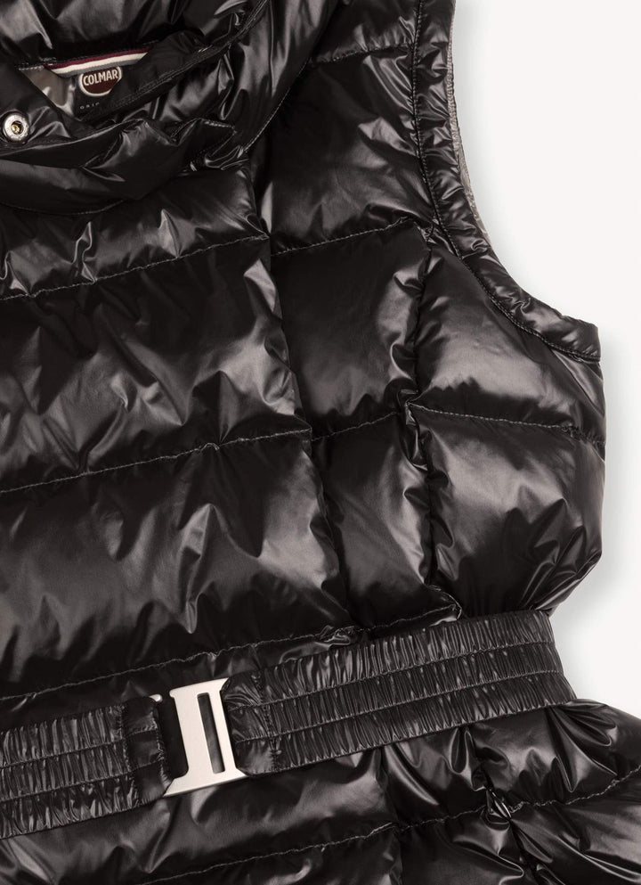 Colmar Vest GLOSSY WOMENS VEST BLACK