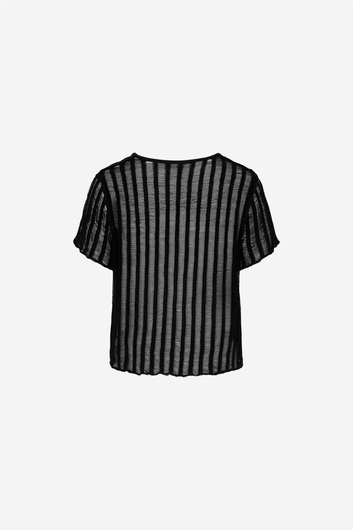 Destiny Crochet Top Black
