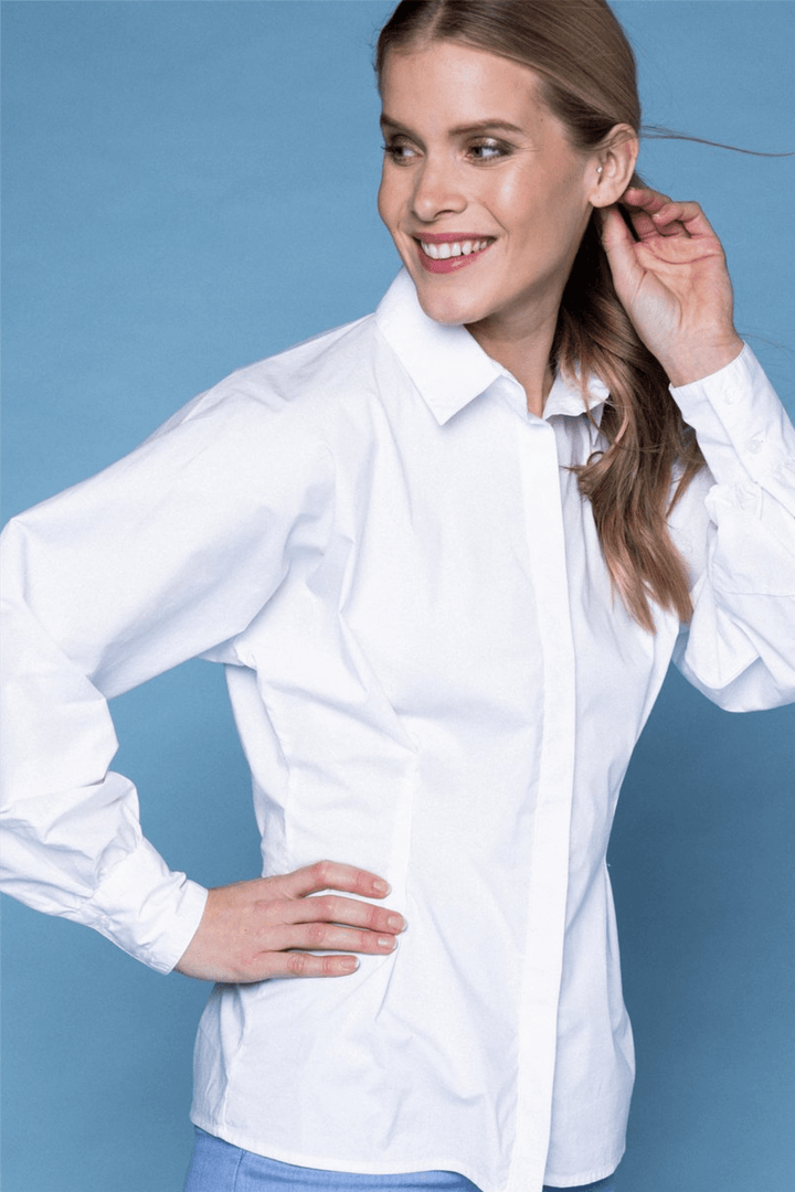 ella&il Bluser & Skjorter Carla Shirt White
