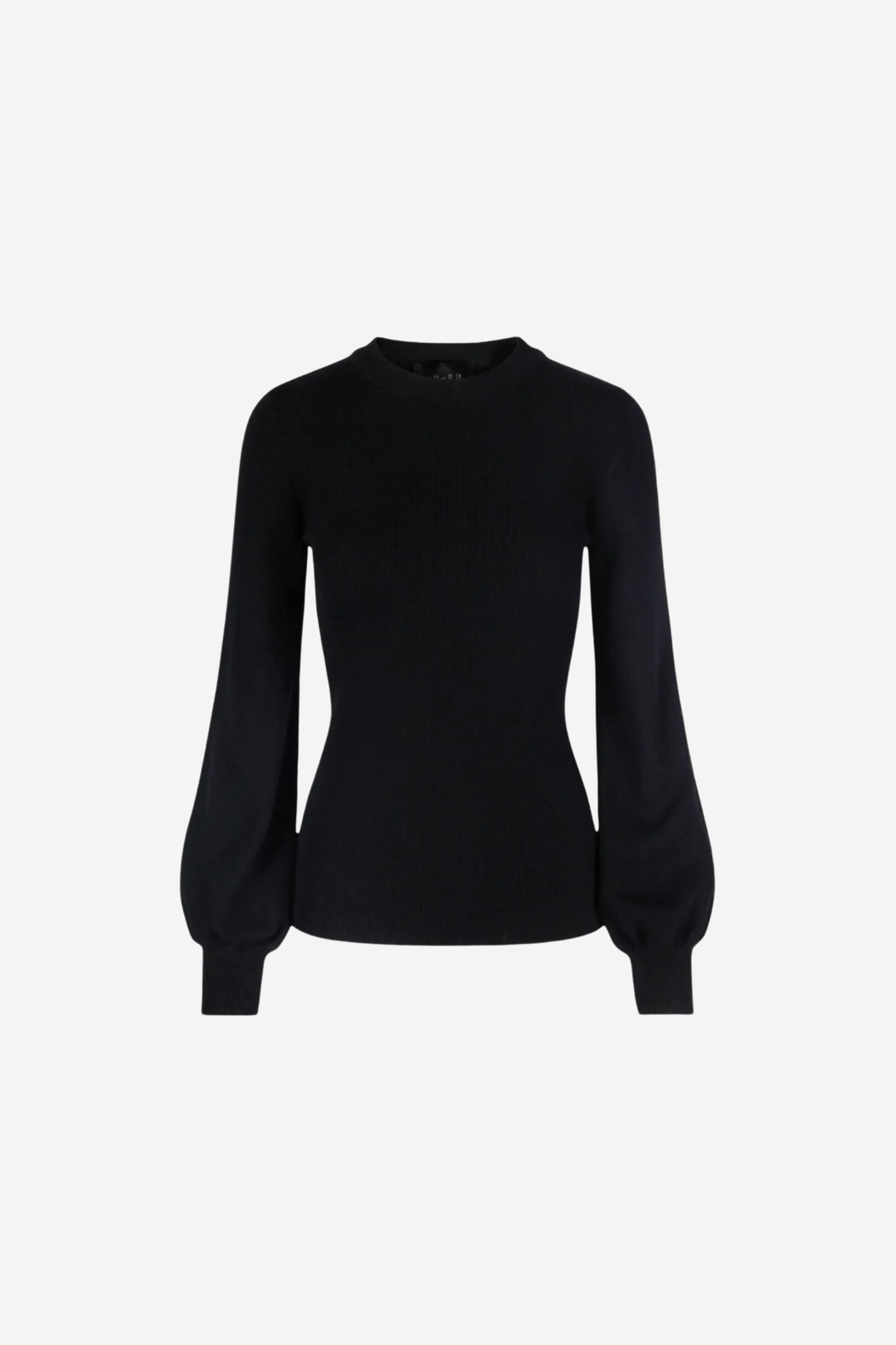 Ella & il Genser MATHILDA MERINO SWEATER BLACK