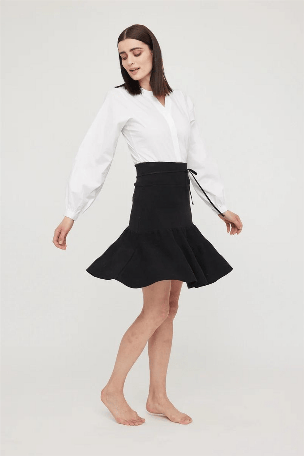 ella&il Skjørt Mali Merino Skirt Black