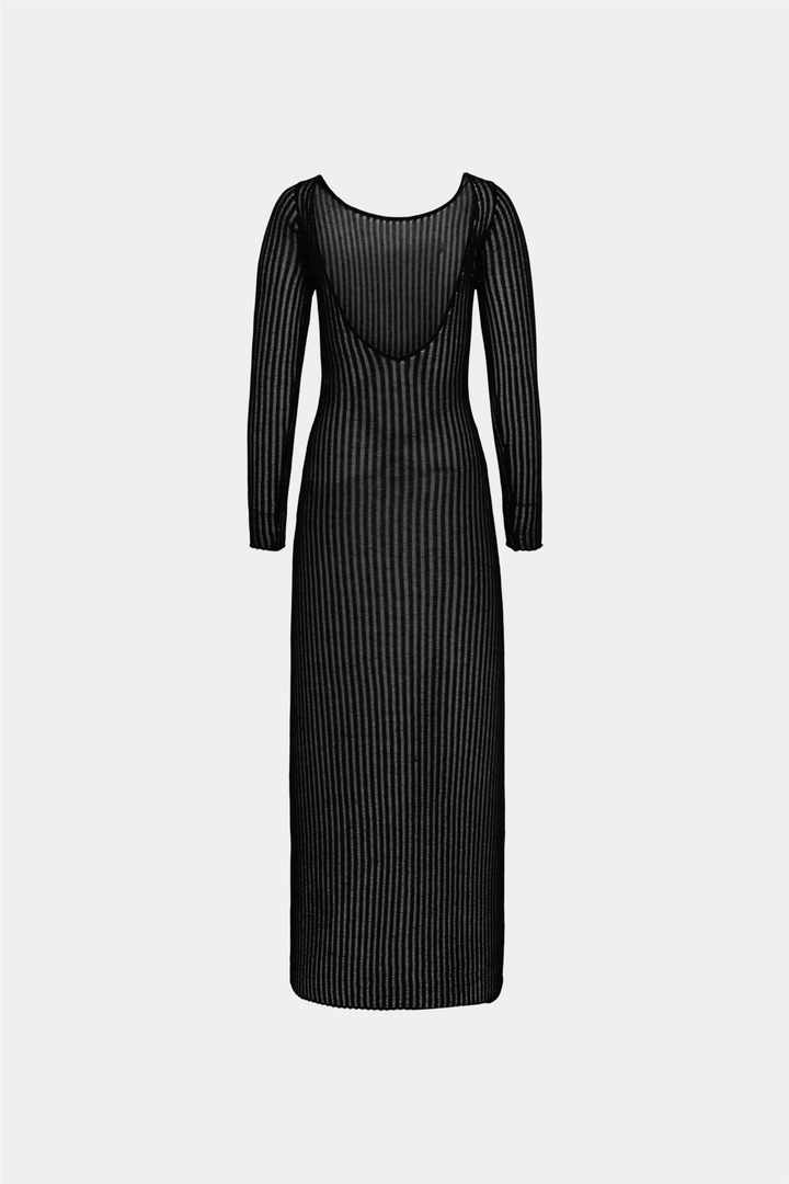 Envelope1976 Kjoler & jumpsuits Level Crochet Dress Black