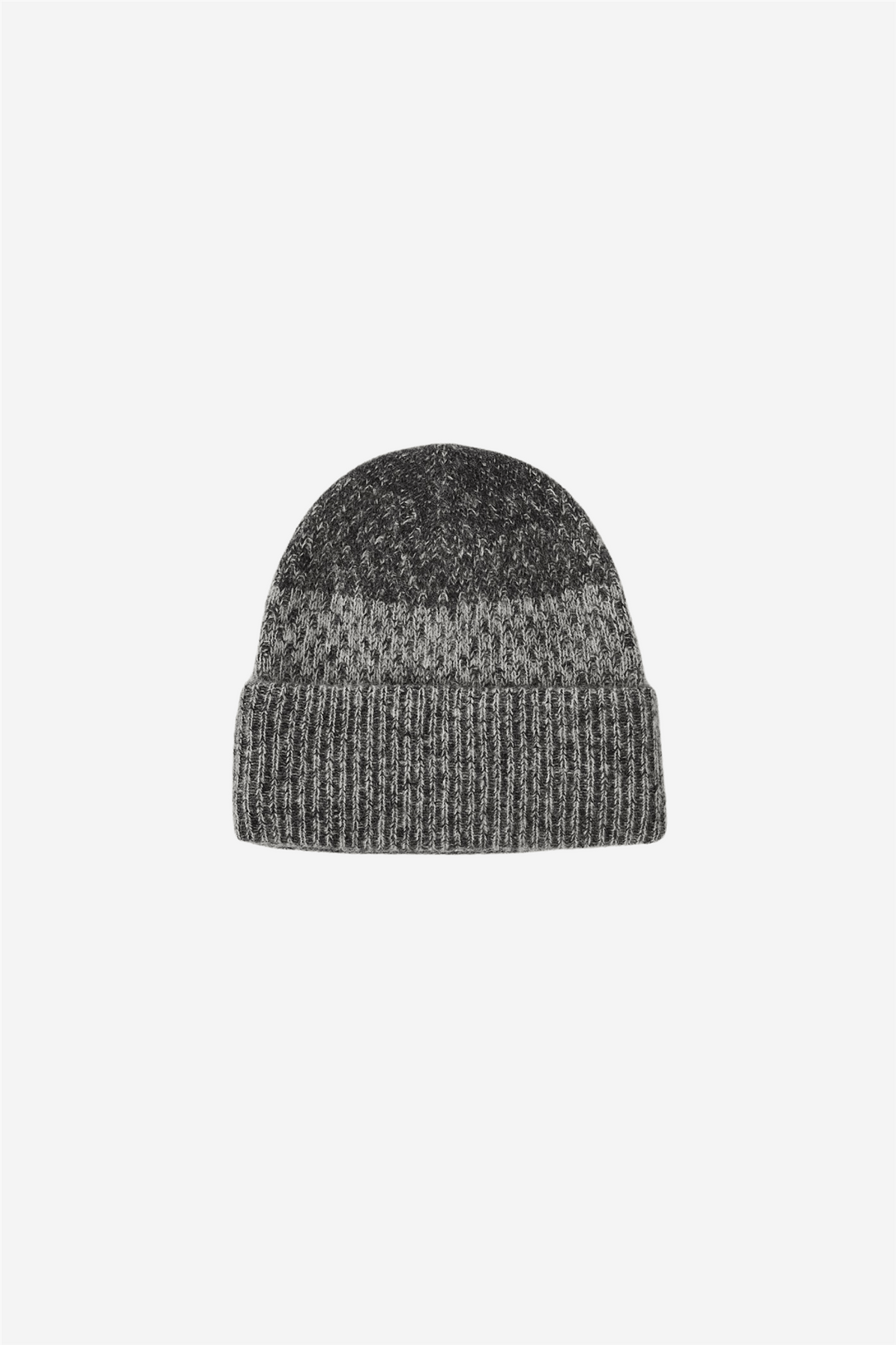 Holzweiler Tilbehør Tine Knit Beanie Dk. Grey Mix