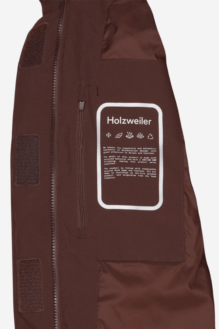 Holzweiler Yttertøy Besseggen Down Jacket Dark Brown