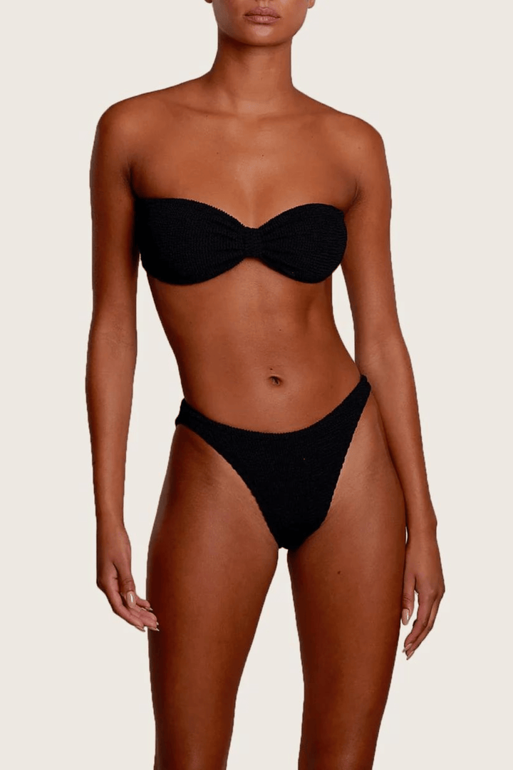 Hunza G Badetøy Jean Bikini Black