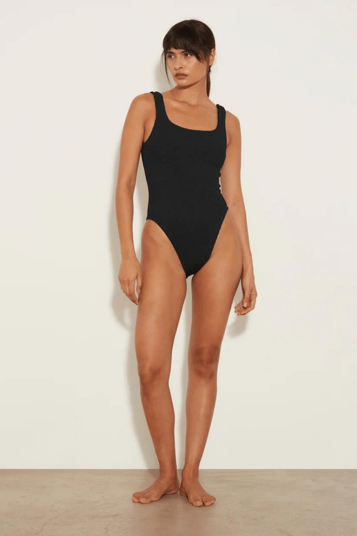 Hunza G Badetøy Square Neck Swim Black