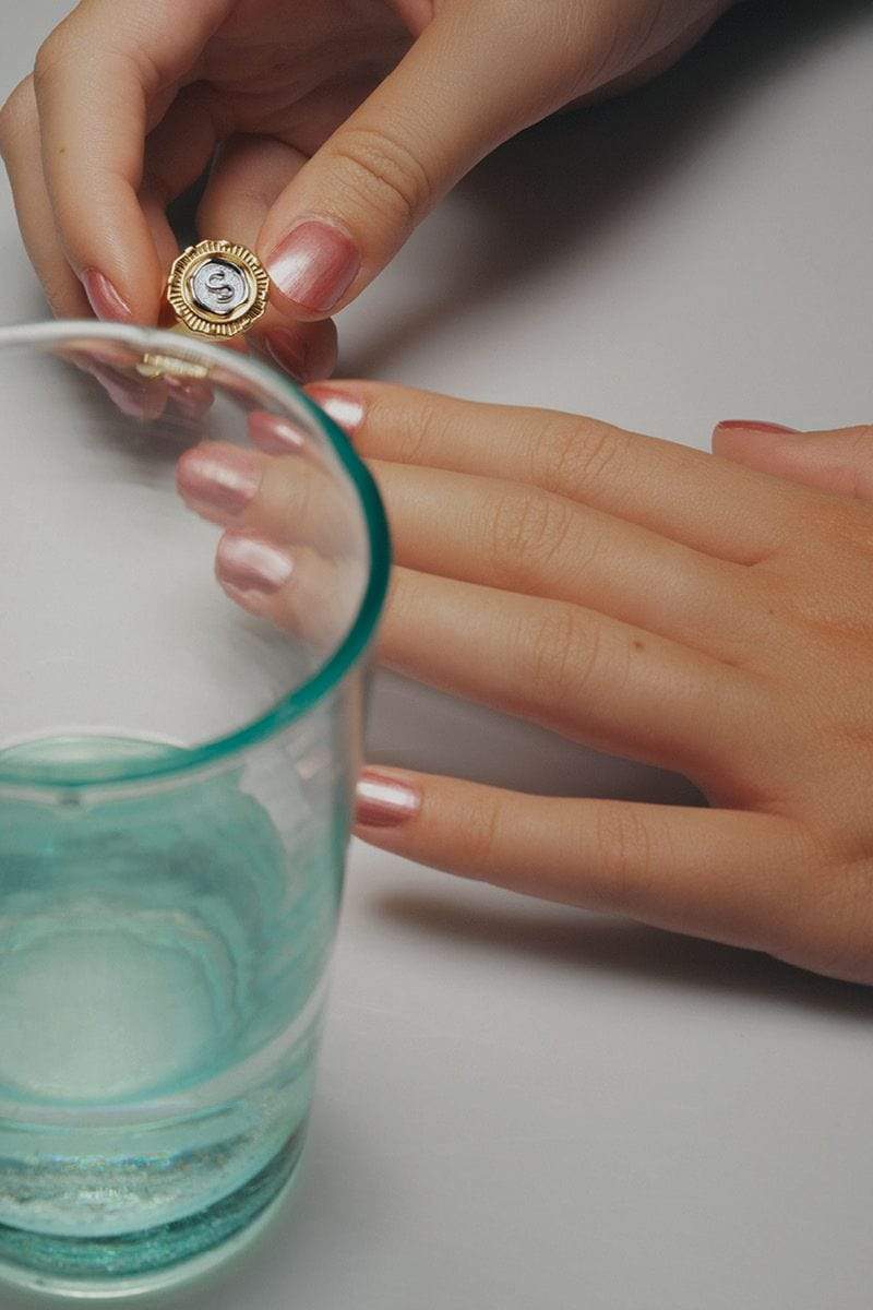 Maria Black Smykke SIGNET COIN SILVER