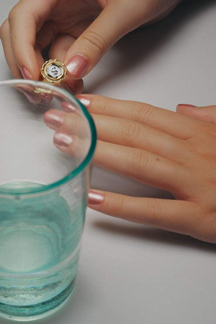 Maria Black Smykke SIGNET COIN SILVER