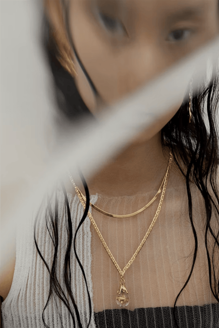 Maria Black Smykker Carlo Necklace 50 Gold