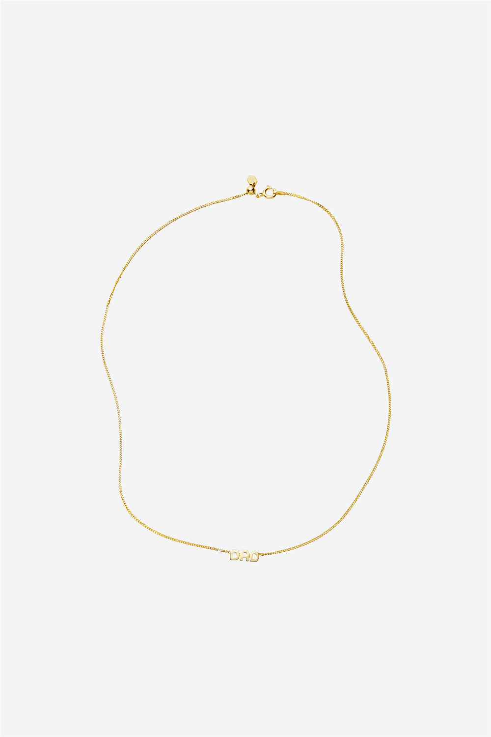 Maria Black Smykker Dad Necklace Gold