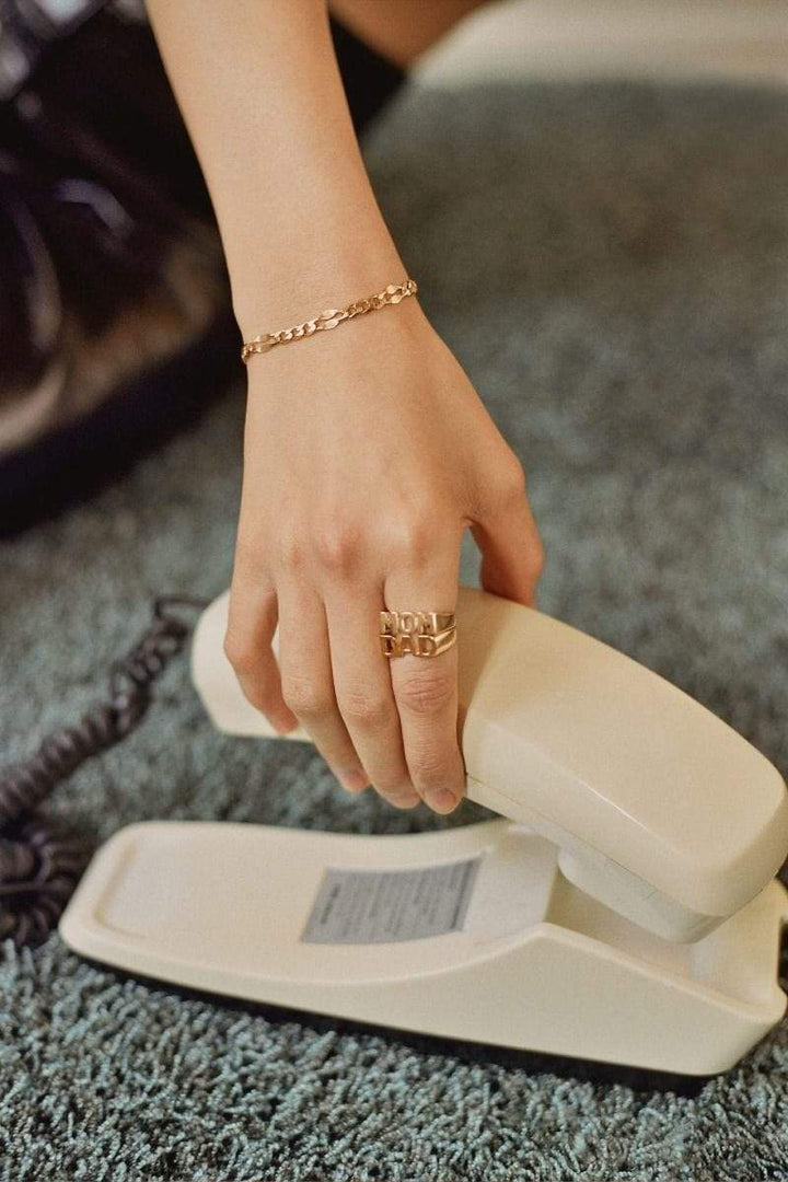 Maria Black Smykker Dad Ring Gold