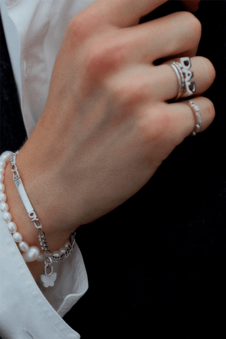 Maria Black Smykker Dad Ring Silver