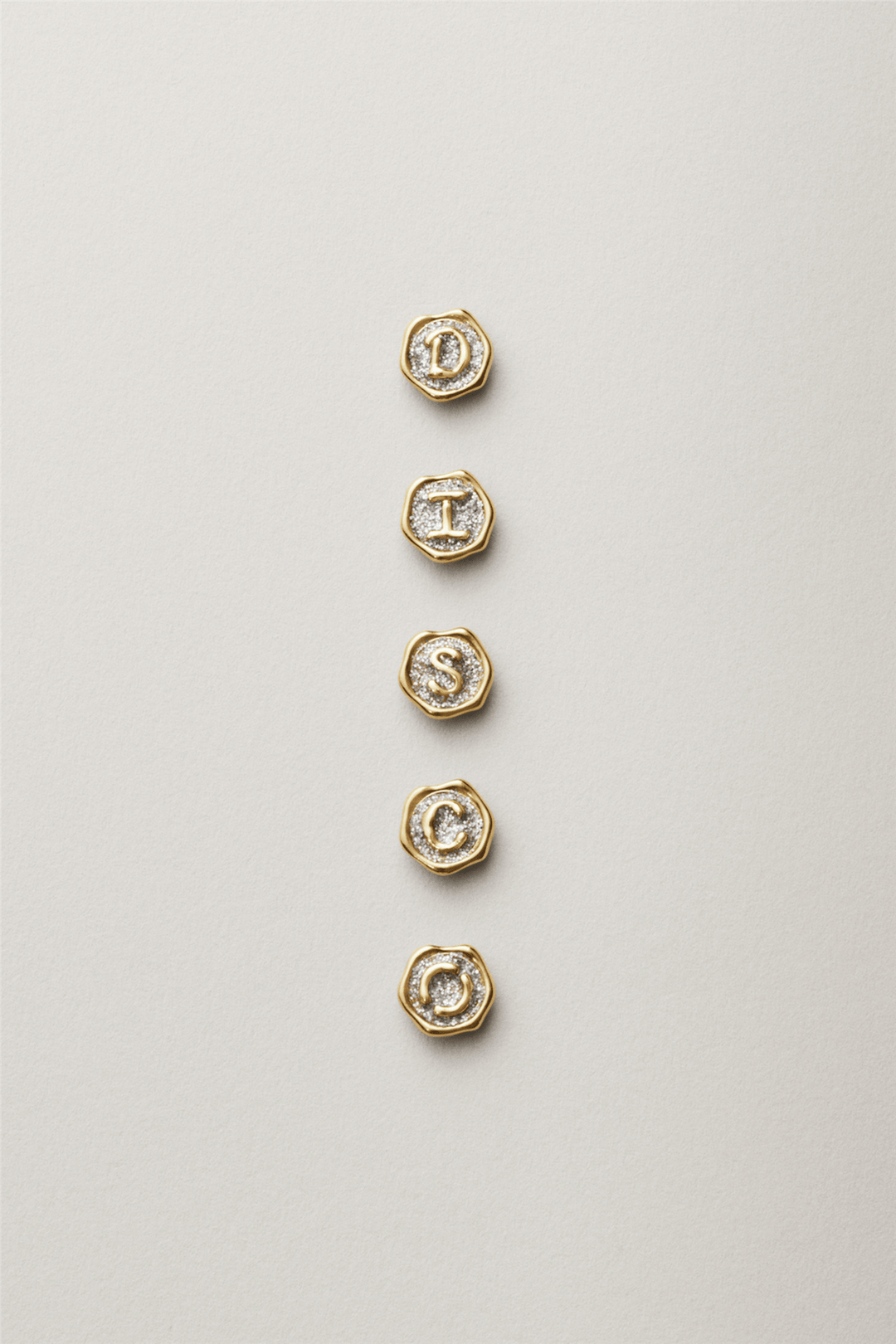 Maria Black Smykker Signet Coin Disco Gold