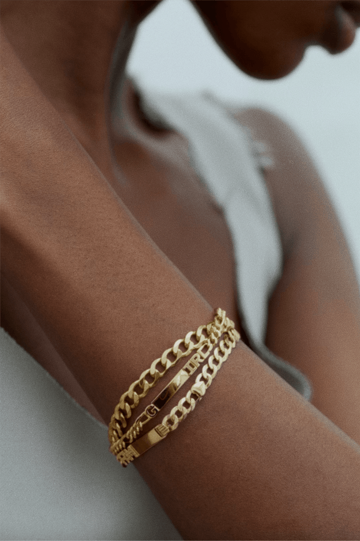 Maria Black Smykker Squad Bracelet Gold